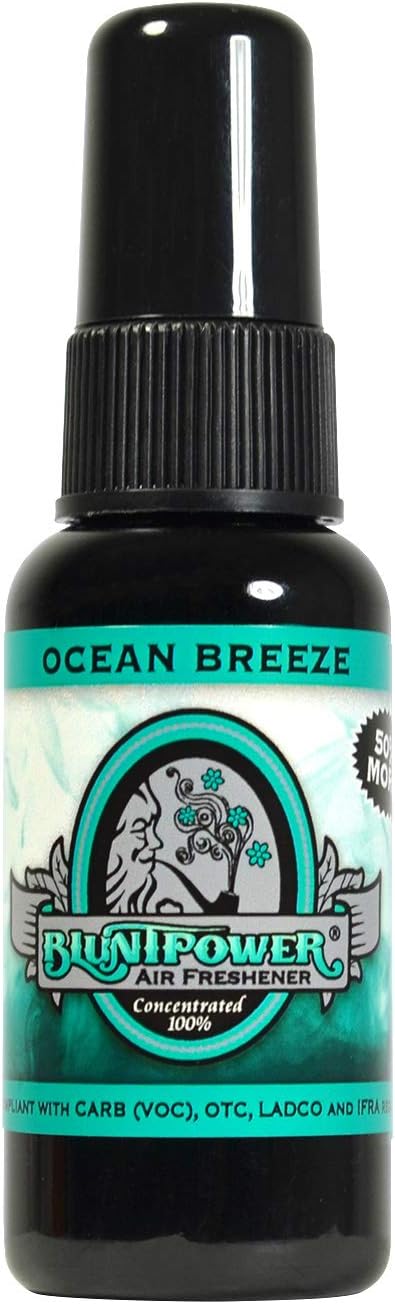 BluntPower Oil Based Concentrated Air Freshener and Oil for Diffuser - Air Freshener Spray For Room, Car, Bathroom - Concentrated Room Deodorizer & Odor Eliminator Spray - Cherry 1.5oz. (3 Pack)
