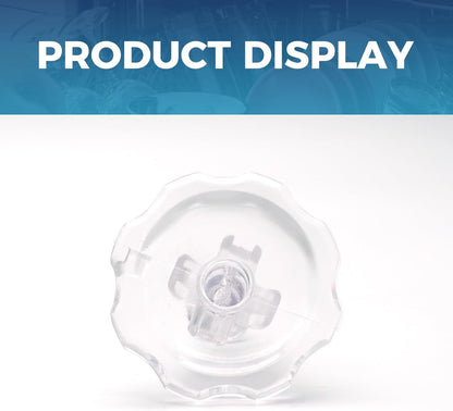 WP3378134 Dishwasher Rinse Aid Cap Compatible with Whirlpool Maytag KitchenAid Jenn-Air Dishwashers, Rinse Aid Dispenser Cap Replacement AP6008208 3378134 3369155 3369200 3369512