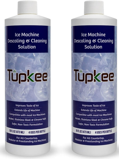 Ice Machine Cleaner Nickel Safe - 16oz, Compatible for Affresh, Whirlpool 4396808, Manitowoc, Kitchenaid, Scotsman Ice Maker Cleaner Descaler - Pack of 4