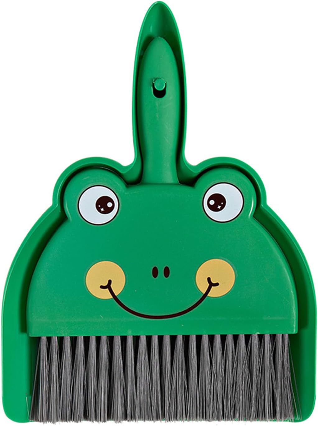 Portable Hand Broom and Dustpan Set, Cute Mini Broom and Dustpan Set with Durable Brush,Lightweight Small Dust Pan and Broom Set for Desktop Cleaning Small Space Cleaning(Rabbit)