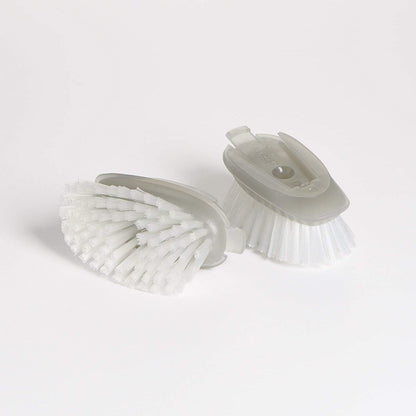 OXO Steel Soap Dispensing Dish Brush with 2 Dish Brush Refills