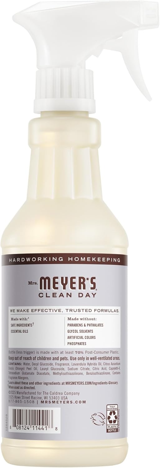 MRS. MEYER'S CLEAN DAY All-Purpose Cleaner Spray, Lavender, 16 fl. oz