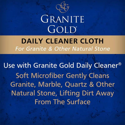 Granite Gold Daily Cleaner Spray Streak-Free Cleaning for Granite, Marble, Travertine, Quartz, Natural Stone Countertops, and Floors, 24 Fluid Ounces, 3-Pack