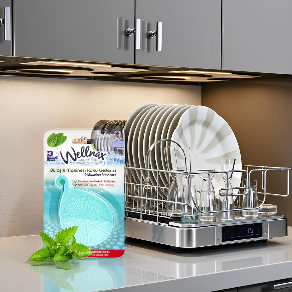 Wellnax Dishwasher Freshener (Green Apple)