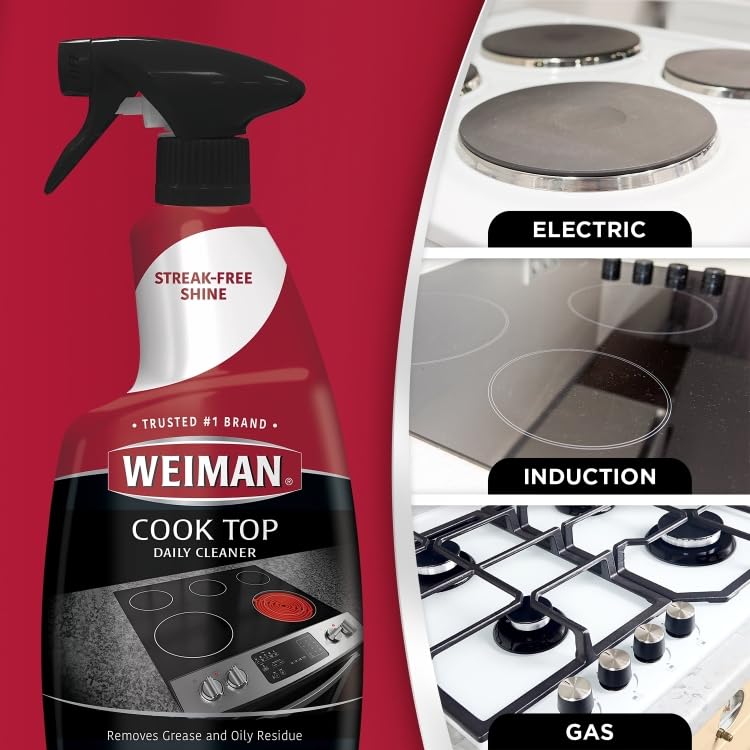Weiman Glass Cooktop Cleaner - 12 Ounce