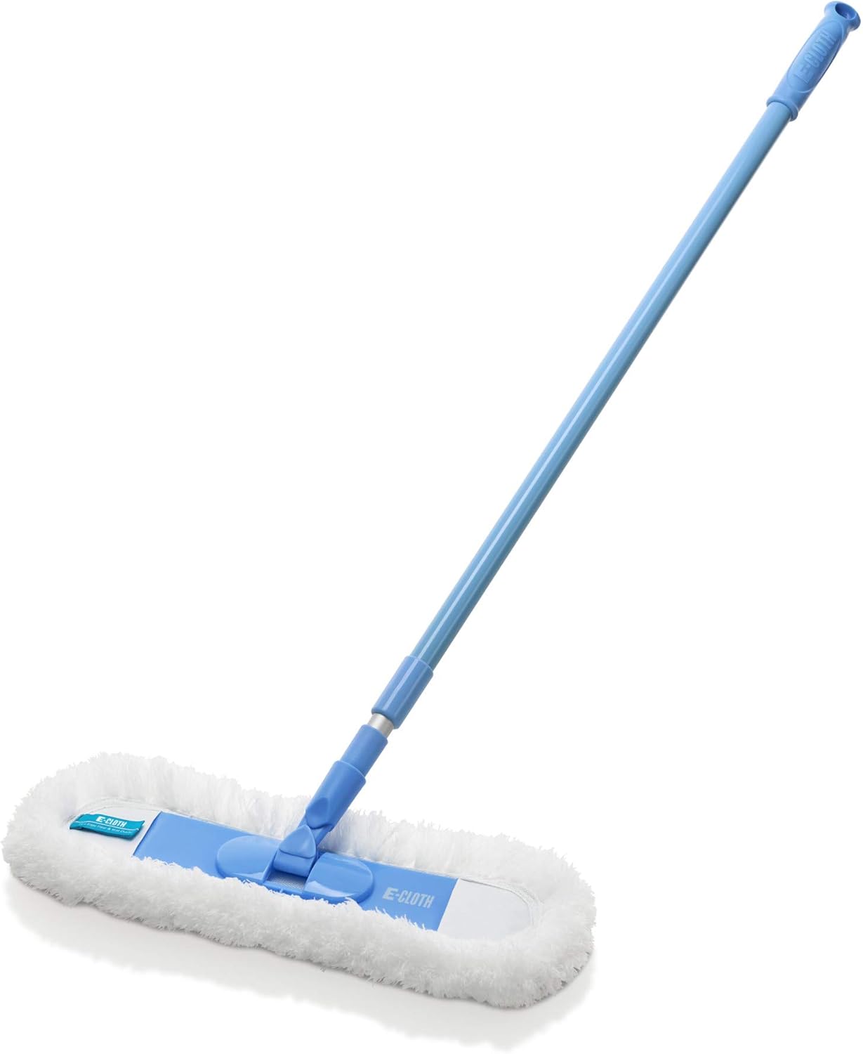 E-Cloth Flexi-Edge Floor & Wall Duster Head - Reusable Microfiber Dust Mop Replacement for Floor Cleaning, Traps Dust, Pet Hair & Debris, Washable, Hardwood, Tile, Wood, & Laminate - 1 Pack