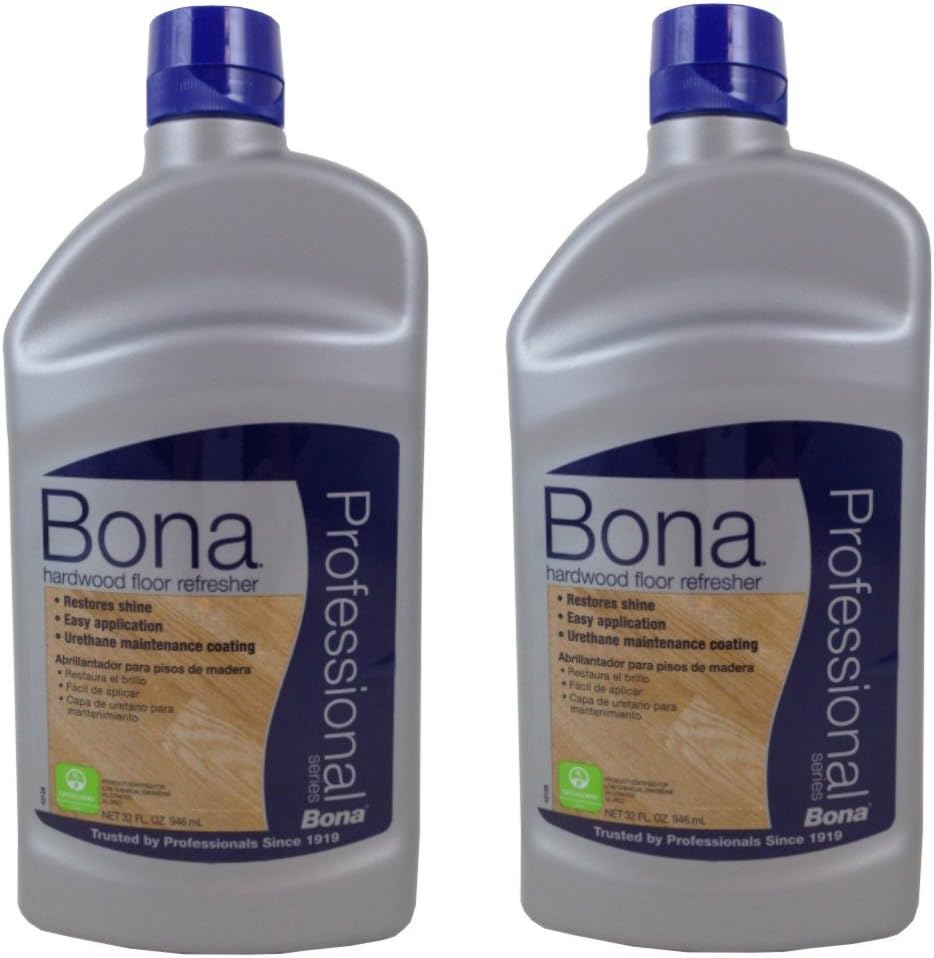 Bona® Hardwood Floor Cleaner Refill, 128 Fl Oz (Pack of 2)