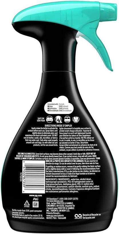 Unstopables Touch Fabric Spray and Odor Fighter, Fresh & Breeze, 16.9 oz, Pack of 2