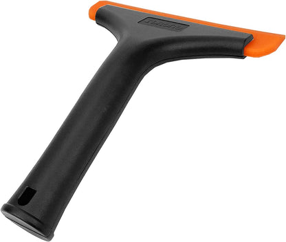 Super Flexible Silicone Squeegee, Auto Water Blade, Water Wiper, Shower Squeegee, 5.9'' Blade and 7.5'' Long Handle, for Car Windshield, Window, Mirror, Glass Door