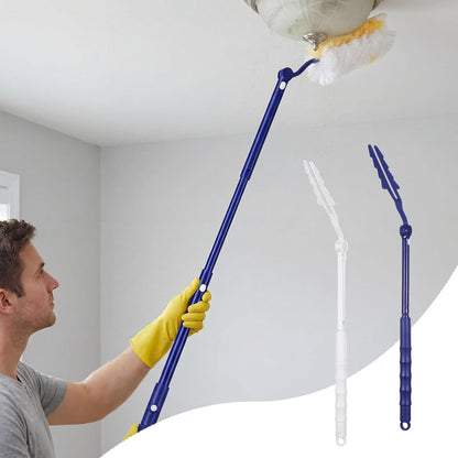2 Pcs Replacement Handles Compatible with Swiffer Duster Extended Handle, 3 Ft Long Handle Duster Handle, Adjustable Telescopic Length for Home Cleaning
