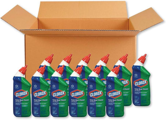 Clorox Bleach Toilet Bowl Cleaner, 24 Oz, Case of 12