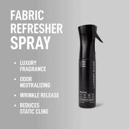Laundry Sauce Fabric Refresher Spray Italian Bergamot, Odor-Fighting Fabric Refresher, Fragrance and Laundry Scent, 9.8 fl oz