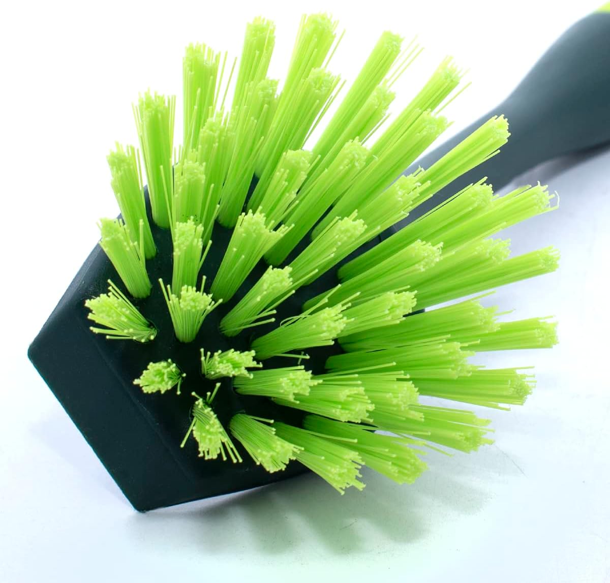 Pine-Sol Scrub Brush Set - Long Handle Cleaning Brushes with Heavy Duty Bristles and Comfort Grip - Scrubbers for Kitchen, Household, and Dishwashing, 5 Pieces