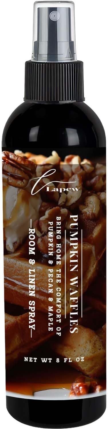 Lapew Room & Linen Spray | Fragrance Mist for Home, Car & Office | Fabric & Air Freshener | Neutralizing Mist | Made in USA | Cozy Cinnamon & Apple - Colors A