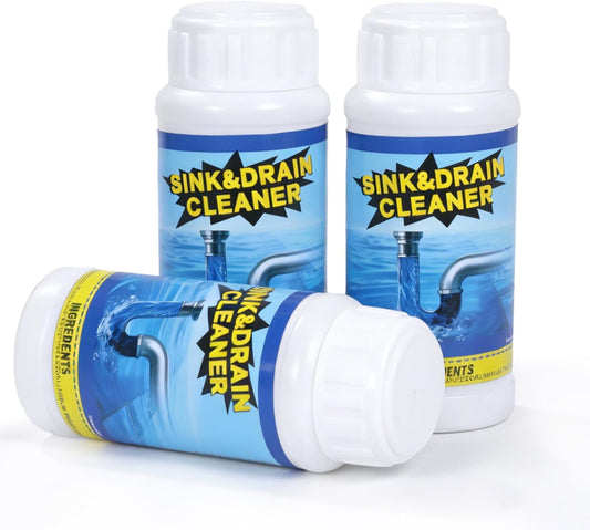 Drain Cleaner Shower Sink Cleaner New - Powerful Pipeline Dredging Agent, Kitchen Unblocker, Sink and Drain Cleaner for Kitchen Toilet（6PCS）
