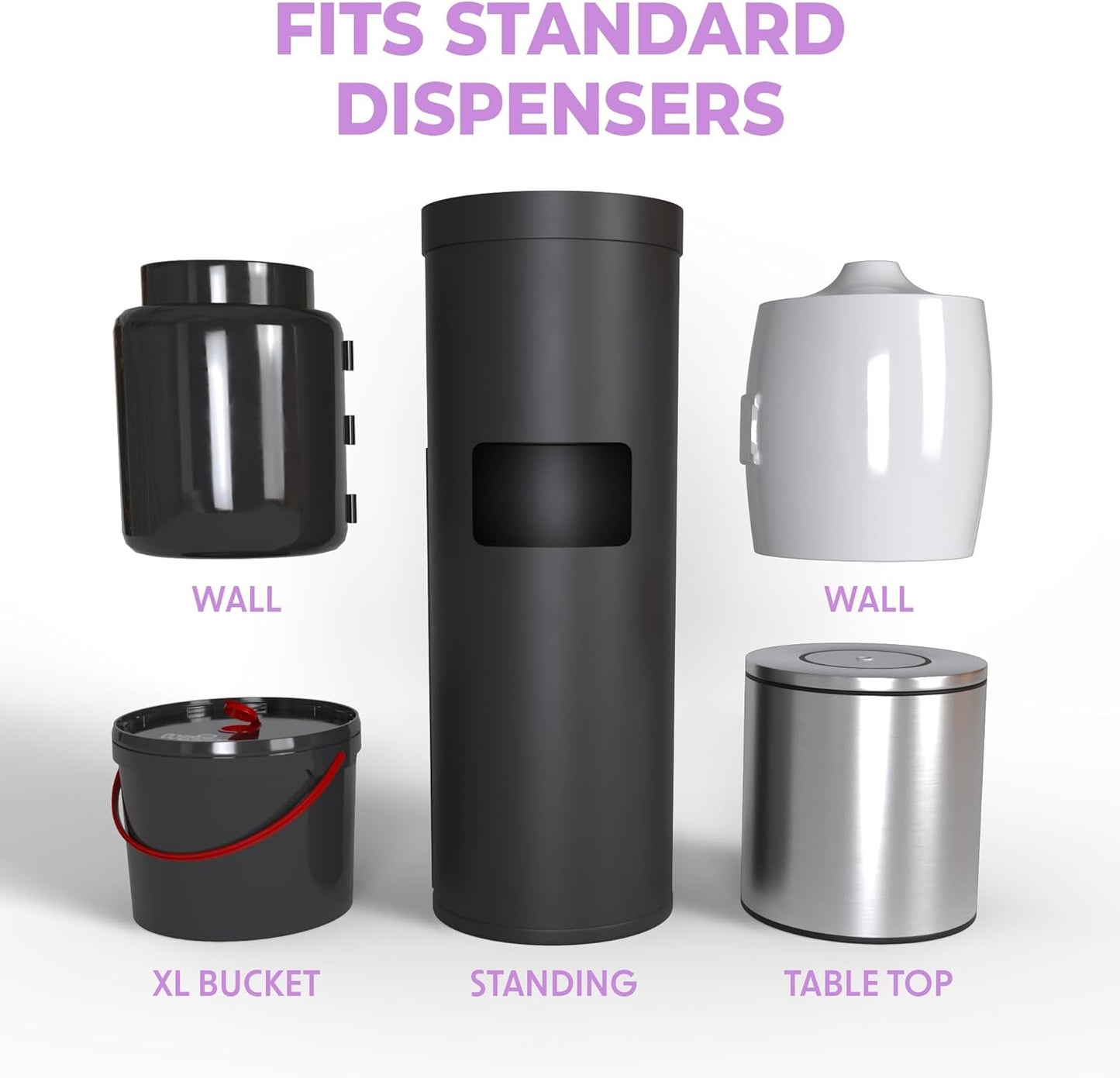 Wipex Gym Wipes Bucket Refill – EWG Verified, 400 Ct Plant-based Fitness Equipment Wipes, Lavender and Vinegar to Clean Surfaces, Safe Yoga Mat Cleaner, Gym Cleaner and Peloton