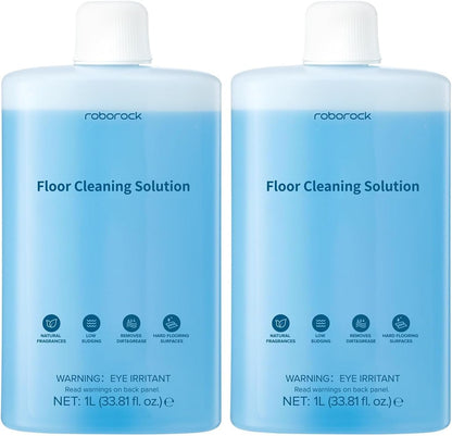 roborock Floor Cleaning Solution, Floor Cleaner for Hardwood, Compatible Robot Vacuums with Mopping and Wet and Dry Vacuum, 1L, 33.8 Fl. OZ