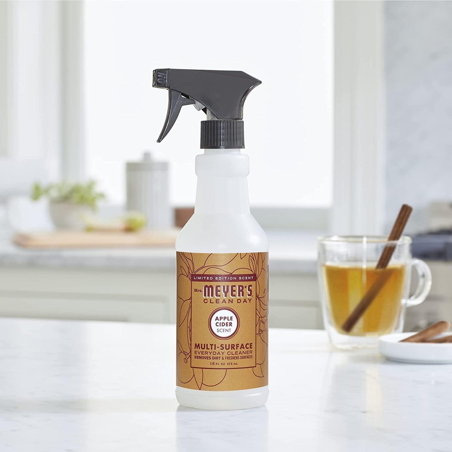 MRS. MEYER'S CLEAN DAY Multi-Surface Everyday Cleaner, Rose Scent, 16 Fl Oz Bottle
