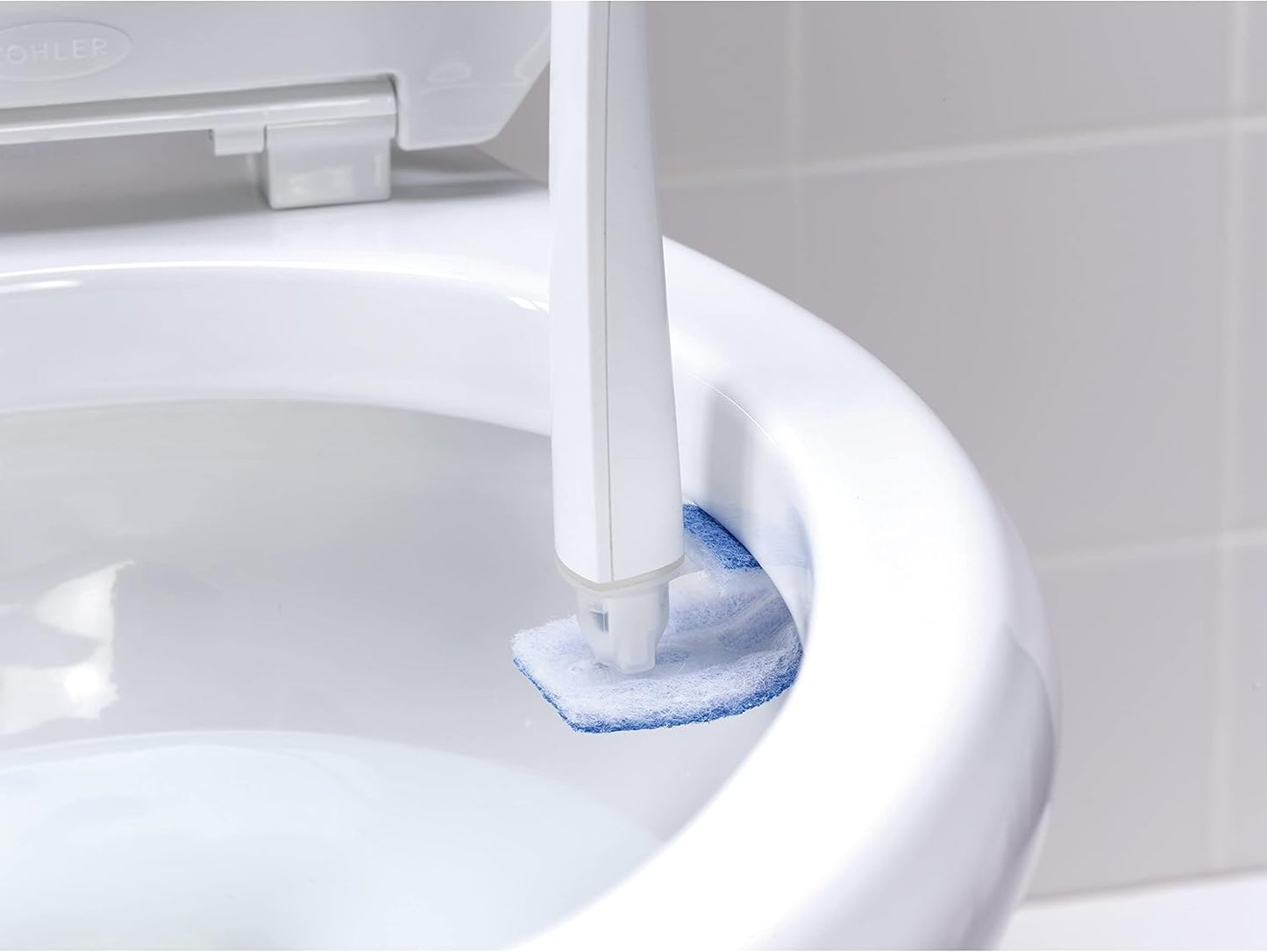Scotch-Brite Disposable Toilet Scrubber Refills, Removes Rust & Hard Water Stains, 10 Disposable Refills Blue