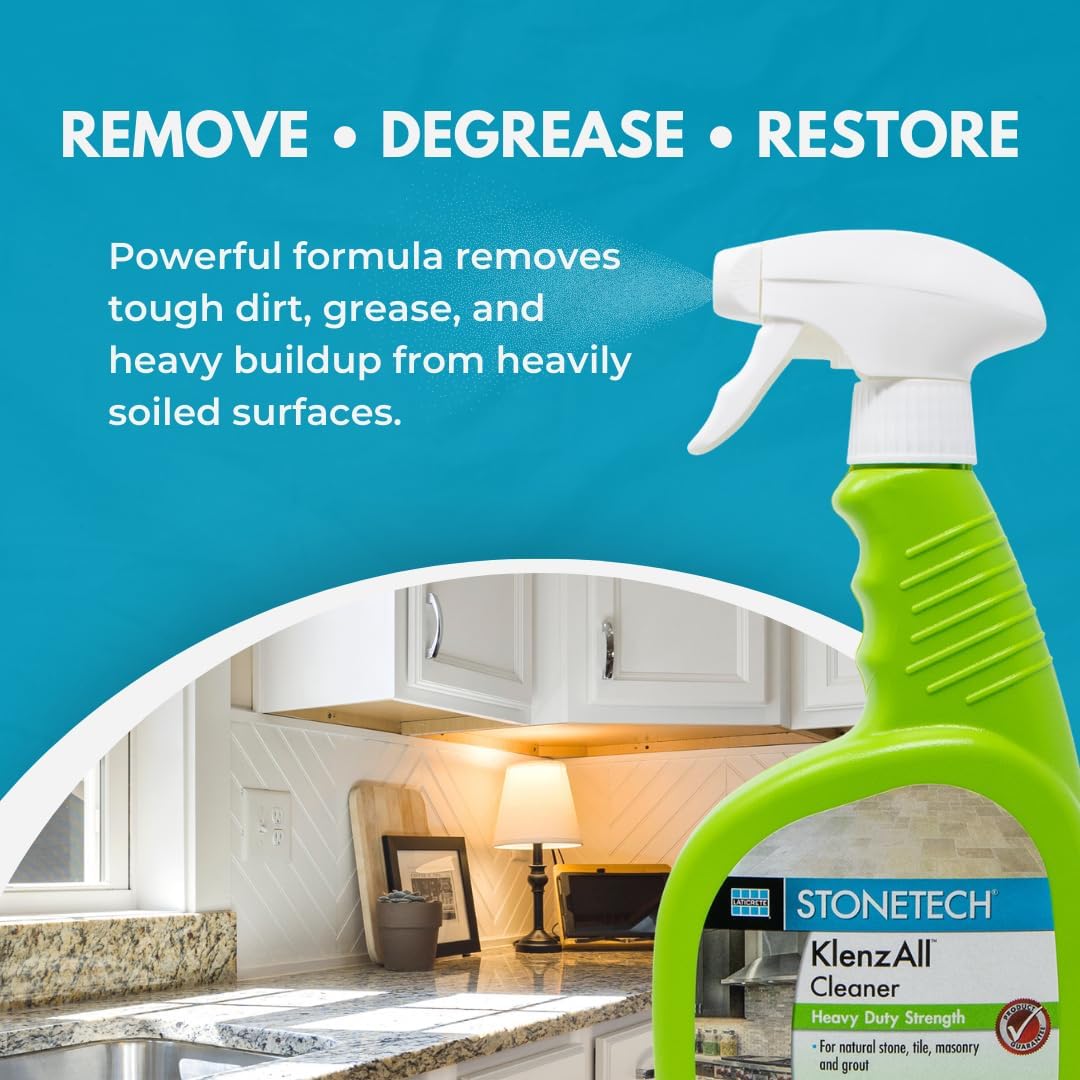 StoneTech KlenzAll Cleaner, 24OZ (709ML) Spray Bottle
