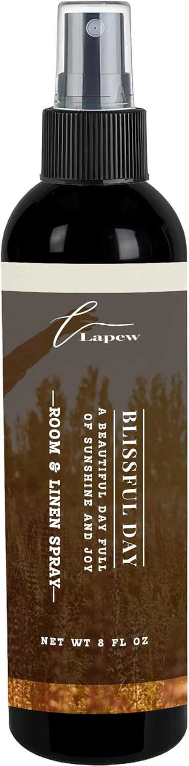 Lapew Room & Linen Spray | Fragrance Mist for Home, Car & Office | Fabric & Air Freshener | Neutralizing Mist | Made in USA | Cozy Cinnamon & Apple - Colors B