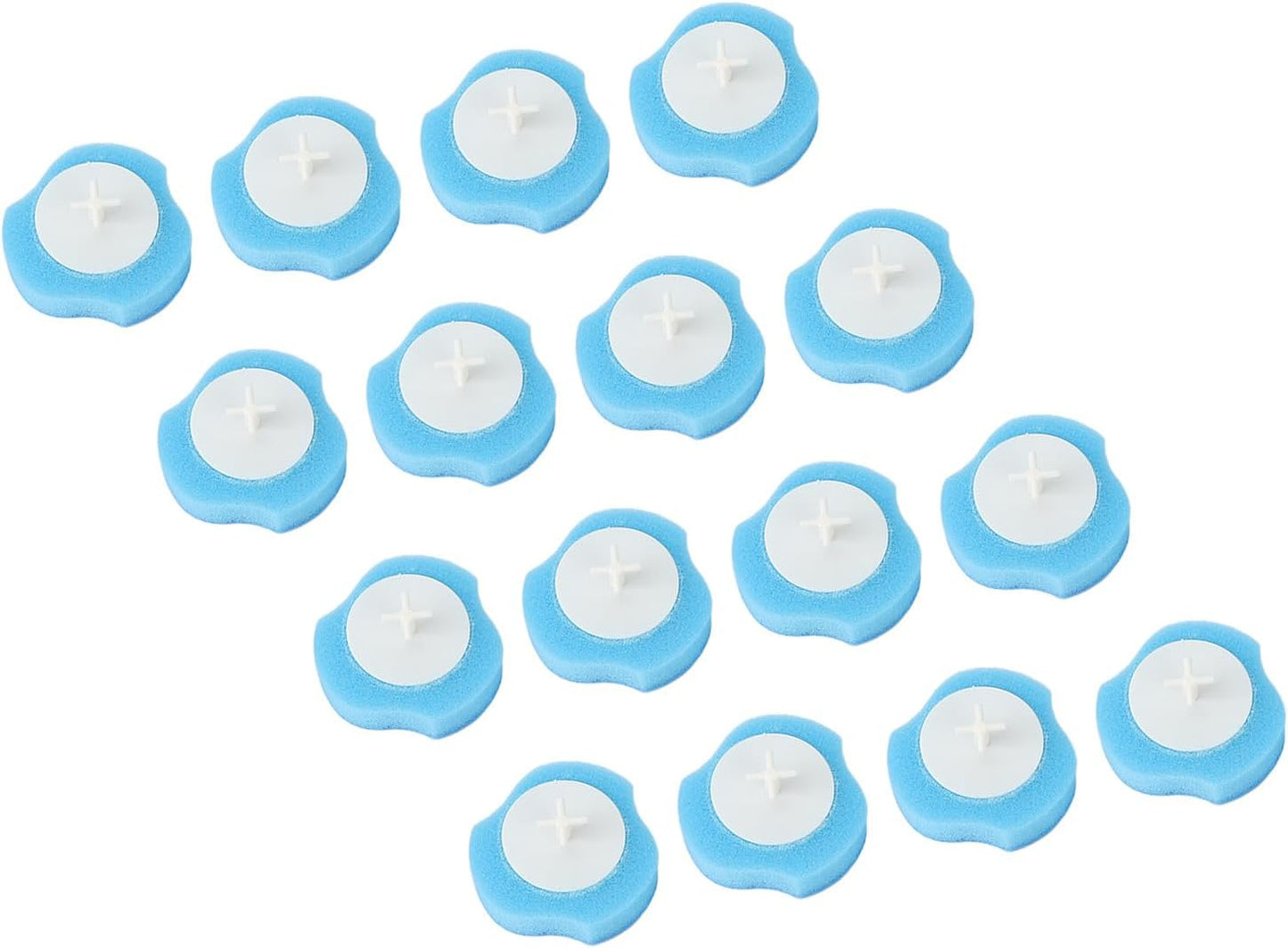 Disposable Toilet Brush Refills, Toilet Brush Wand Refill Heads Remove Stubborn Stains for Home