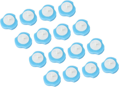 Disposable Toilet Brush Refills, Toilet Brush Wand Refill Heads Remove Stubborn Stains for Home