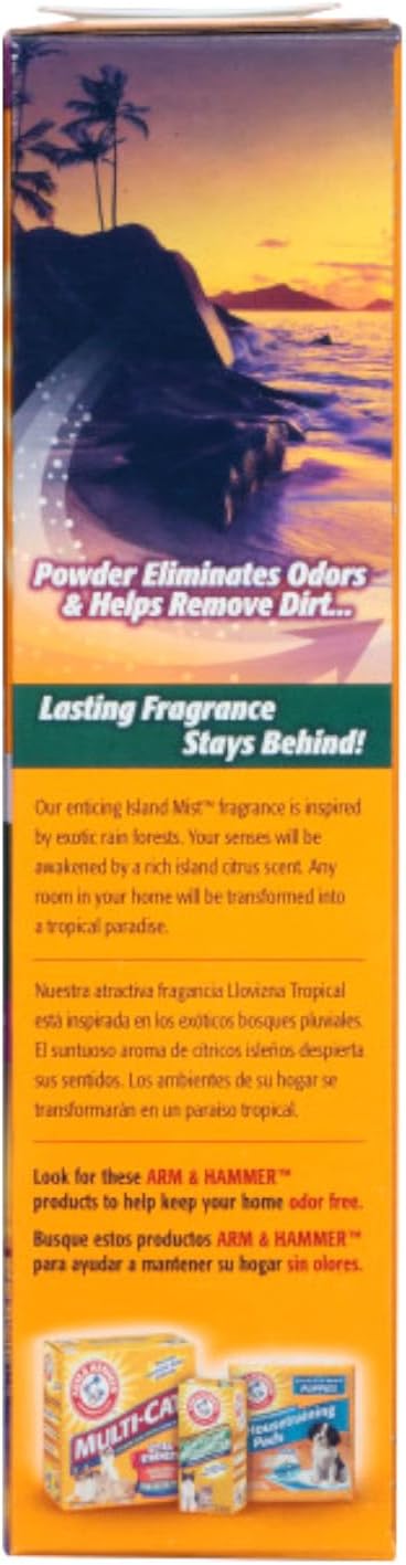 Fresh Scentsations Carpet Odor Eliminator, Island Mist, 30 oz Box