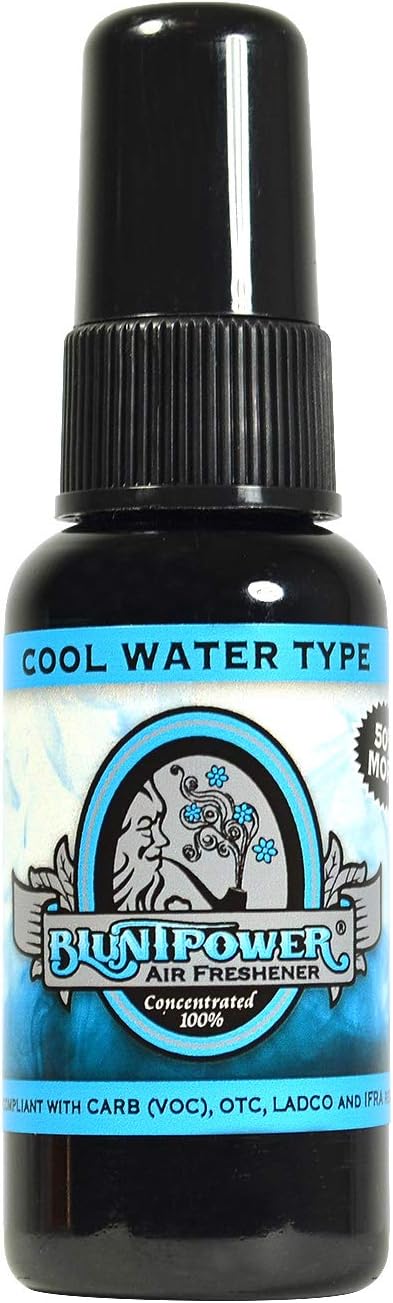BluntPower Oil Based Concentrated Air Freshener and Oil for Diffuser - Air Freshener Spray For Room, Car, Bathroom - Concentrated Room Deodorizer & Odor Eliminator Spray - Cherry 1.5oz. (3 Pack)