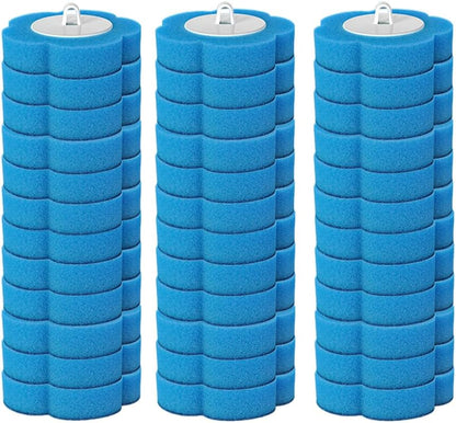 Disposable Toilet Cleaning System: Toilet Brush & Holder Kit with 18PCS Pre-Soaked Cleaner Wall-Mount Scrubbing Toilet Brush Bathroom Cleaning Kit (36-Pack Lavender Brush Head)