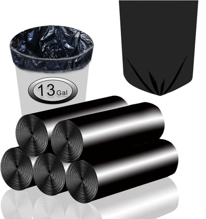 Small Trash Bags, Inwaysin Small Garbage Bags 4-6 Gallon Biodegradable Can Liners Thicken, Size Expanded, White 200 Counts