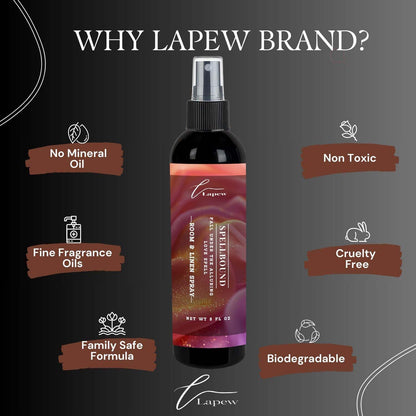 Lapew Room & Linen Spray | Fragrance Mist for Home, Car & Office | Fabric & Air Freshener | Neutralizing Mist | Made in USA | Cozy Cinnamon & Apple - Colors B