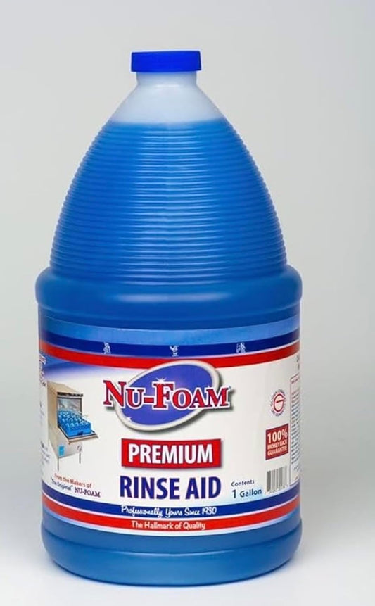 Nu-Foam Premium Rinse Aid - 1 Gallon