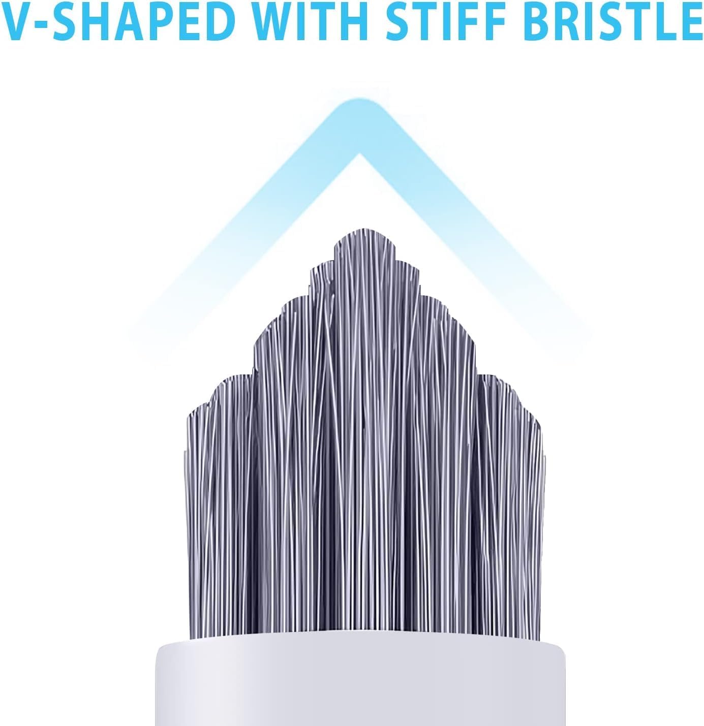 Lumkew Grout Brush Cleaning,Hard Bristle Grout Cleaner for Tile Floors,Bathroom Cleaning Brushes for Scrub Shower Tile Grout, Black, 4 Pieces