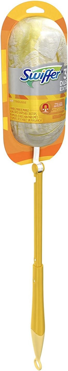 Swiffer Dusters 360 Extendable Handle Starter Kit 4 Refills