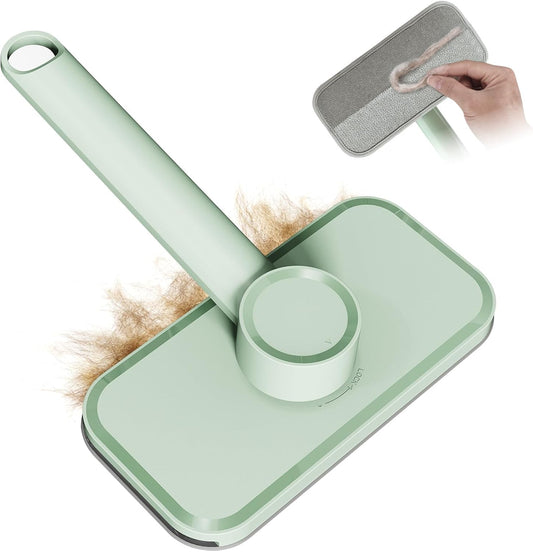Rundik Pet Hair Remover – Reusable Lint Remover for Dog and Cat Hair Electrostatic Lint Brush Magic Pet Hair Removal Tool for Clothes, Couch, Carpet, Car, Rugs, Bedding, Fabric Furniture
