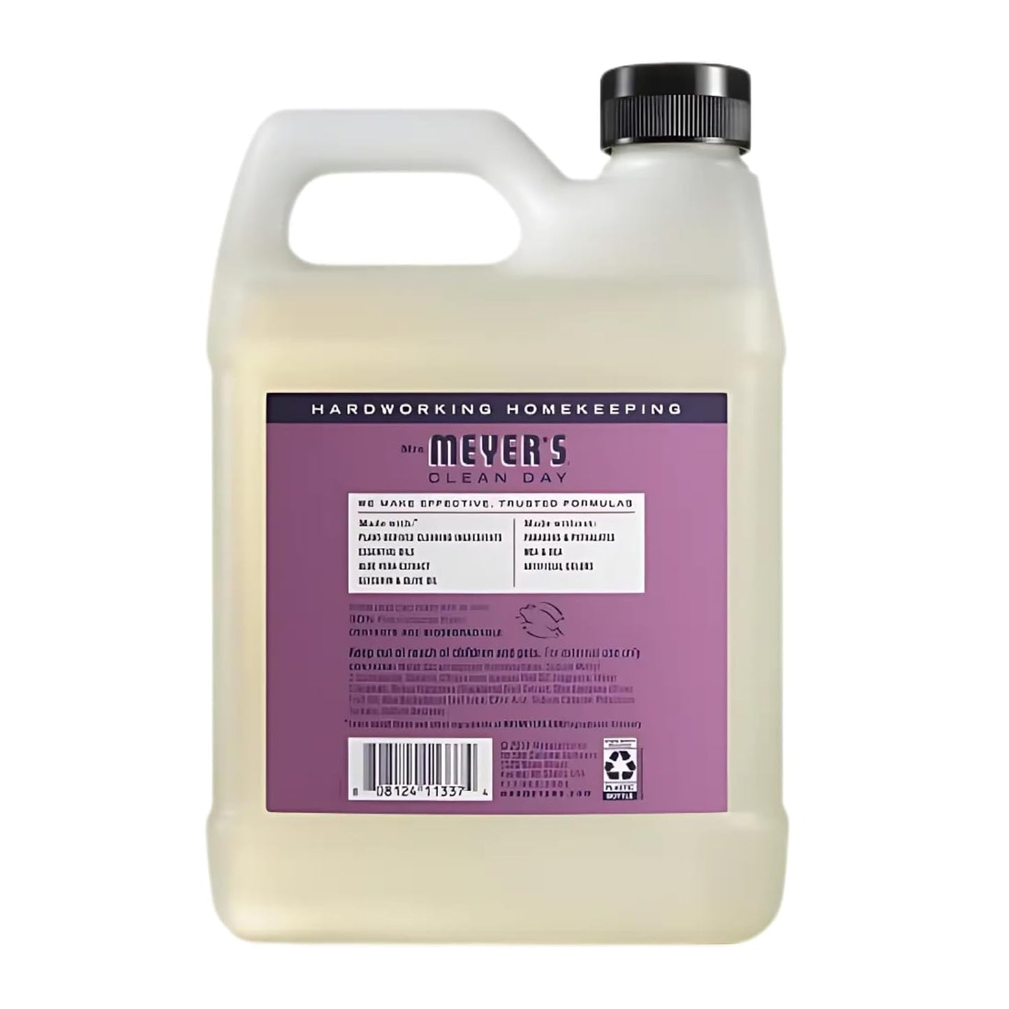 Mrs. MEYER'S Liquid Hand Soap Variety, 1 Plum Berry Refill, 1 Plum Berry Hand Soap (Vareity Pack)