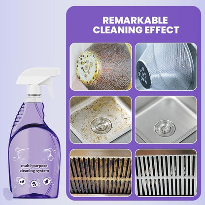 Spray Oven Cleaner & All-Purpose Cleaner, Multi-Surface Cleaning Spray with Concentrated Tablets for Grill, Kitchen, Bathroom, Home (12pcs)