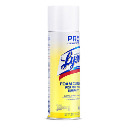 Lysol Professional Foam Cleaner for Multiple Surfaces, 24 Ounce
