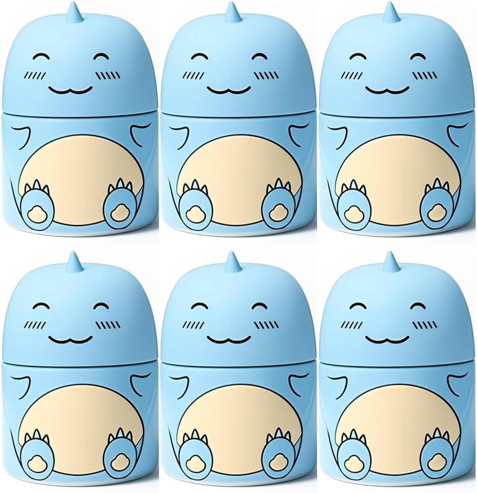 Cute Dinosaur-Shaped Toilet Bowl Cleaner Bottle, Bathroom Toilet Tank Cleaner with Ocean, Jasmine, and Peach Scent,Three bottles can be used for 9 months (Ocean&Peach&Jasmine)