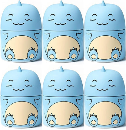 Cute Dinosaur-Shaped Toilet Bowl Cleaner Bottle, Bathroom Toilet Tank Cleaner with Ocean, Jasmine, and Peach Scent,Three bottles can be used for 9 months (Ocean&Peach&Jasmine)