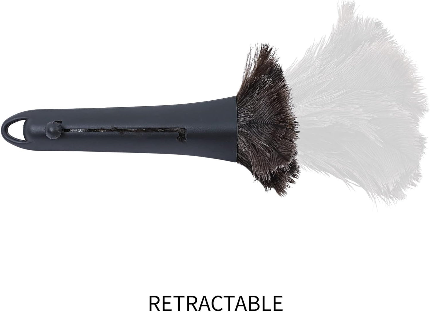 Genuine Joe GJO90218 Retractable Feather Duster, Brown
