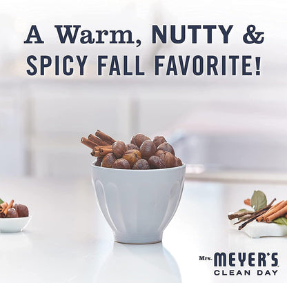 Mrs. MEYER'S CLEAN DAY Liquid Dish Soap 3 Pack Variety, Acorn Spice, Apple Cider, Fall Leaves, 16 OZ Each, 1 CT