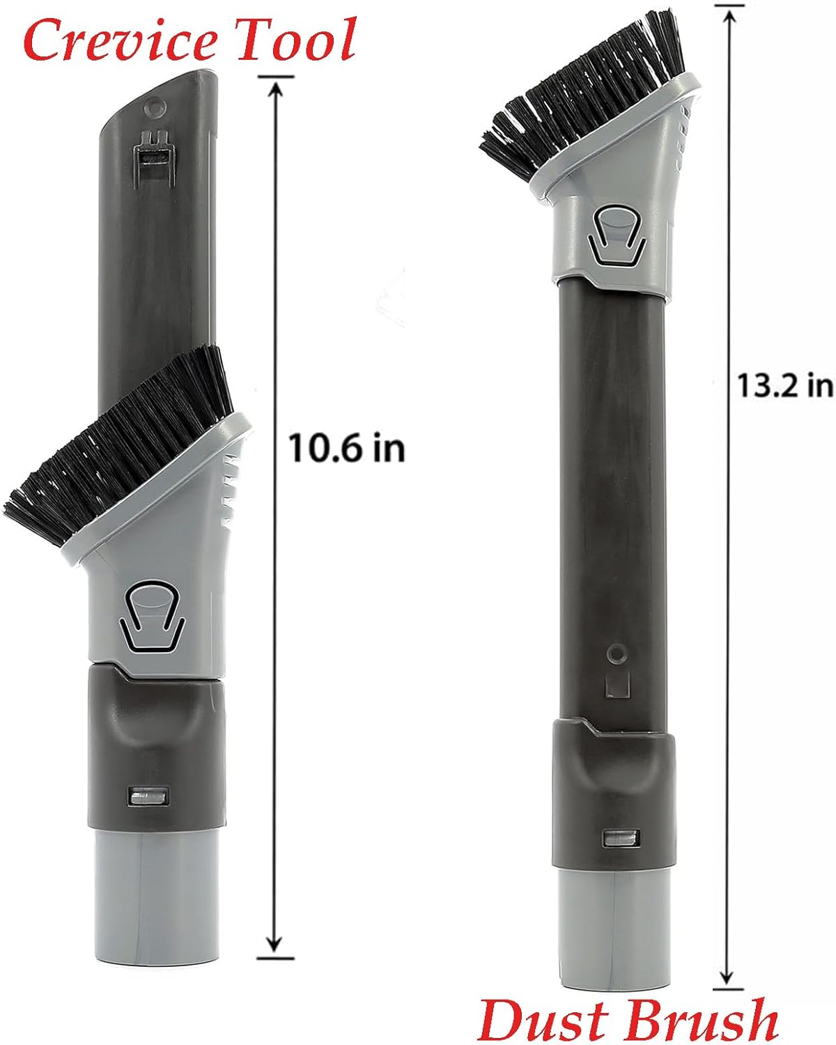 Qualtex 2 in 1 Duster Crevice Tool Compatible with Shark NV752, NV600, NV650, NV680, NV340, HV301, HV322, HV300, HV320, NV480, NV800, NV151, LA502, AZ2001, HZ2002