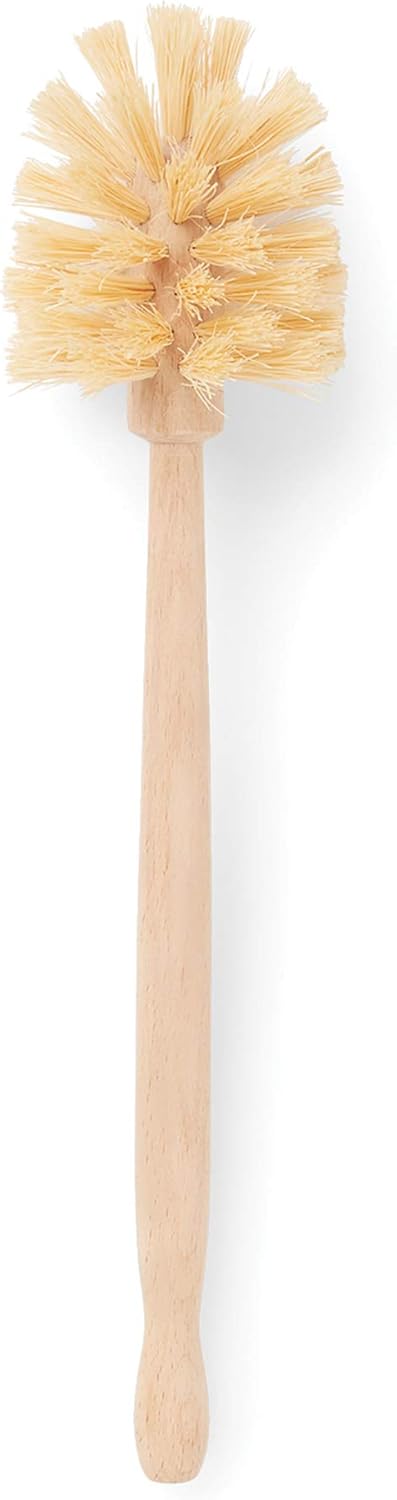 Fox Run Kitchen Brush, Stainless Steel Cleaning Brush for Tumblers, Glasses, Dishes, and Pans, 10.25"