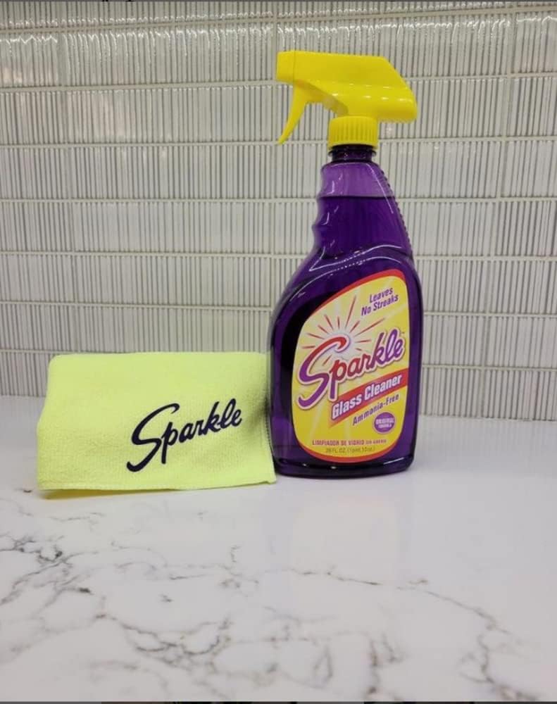 Sparkle Glass Cleaner, Ammonia-free, 33.8 oz. (Pack of 1)