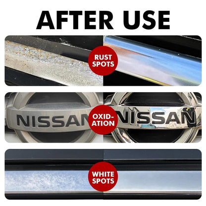 Metal Polish,Chrome Polish Effective Heavy Metal Polishing Compound for Car, Ideal for Car Detailing Supplies Professional Care's Copper Polish Paste - 1.76 Oz