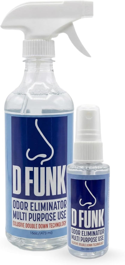 Ardent D Funk Odor Eliminator for Strong Odor, 2 Pack, 2 oz. Bottle, Spray to Remove Smells and Odors, Pet Supplies, Sport Shoes and Equipment, Coolers, Made in USA