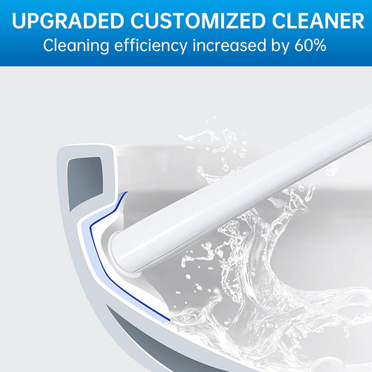 FullyClean 40 Counts Disposable Toilet Cleaning Wand Refills Bowl Scrubbers Heads (40)