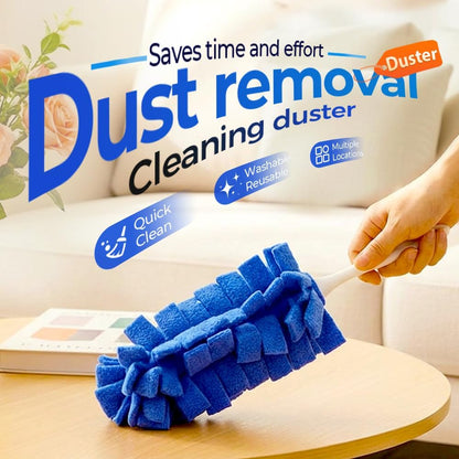 Reusable Duster Refills, 2026 New 360° Heavy Duty Fleece Duster Refills Reusable Duster Pads Washable Cleaning Pads Tools for Cleaning Ceiling Fan Window Kitchen (5)